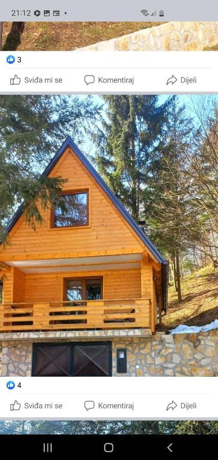 Etno Selo Bistrovo Apartman Vitez Kültér fotó