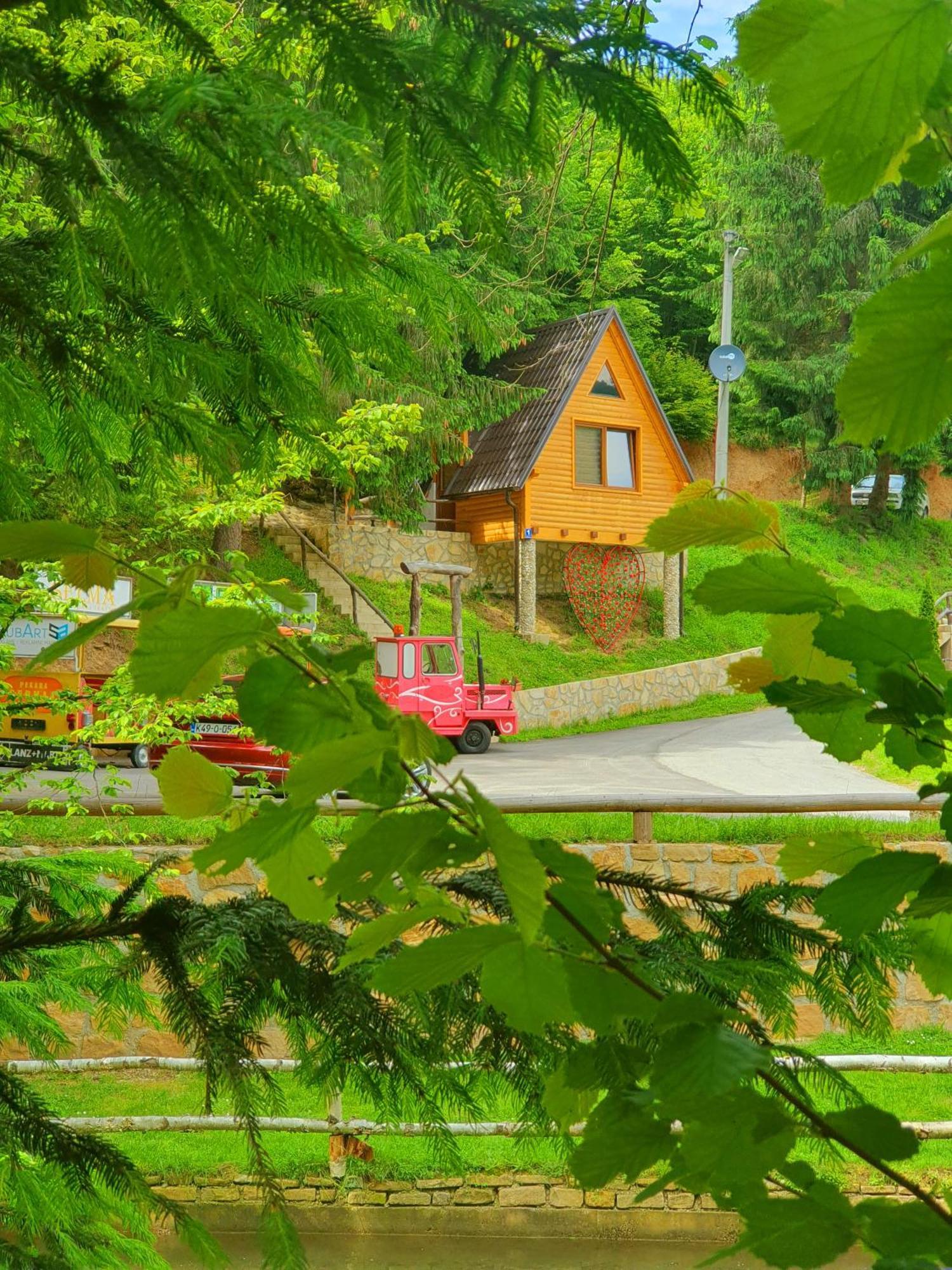 Etno Selo Bistrovo Apartman Vitez Kültér fotó